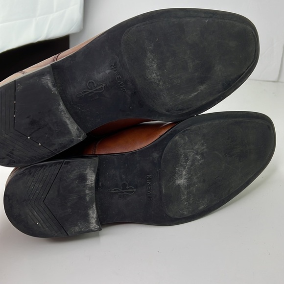 Cole Haan Men’s Tan Leather Oxford Dress Shoes | Classic Lace Up Business Formal - Picture 7 of 10